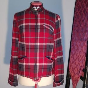 Evan Picone Plaid Jacket
